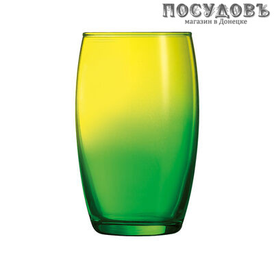 Luminarc Duos Green Yellow H8356 высокий стакан 360 мл 1 шт