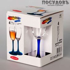 Рюмка Pasabahce "Imperial Blue" 60 мл, стекло, в упаковке 4 шт