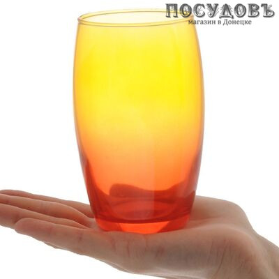 Luminarc Duos Red Orange H8355 высокий стакан 360 мл 1 шт