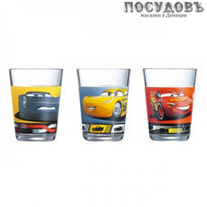 Luminarc Disney Cars 3 N2976 набор стаканов 160 мл 3 шт