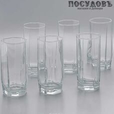 Стакан высокий Pasabahce "Hisar" 330 мл, стекло, в упаковке 6 шт Стакан высокий Pasabahce "Hisar" 330 мл, стекло, в упаковке 6 шт