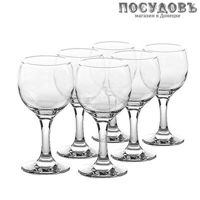 Бокал винный Pasabahce "Bistro" 225 мл, стекло, в упаковке 6 шт