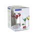 Luminarc Drip Red C9510 набор бокалов 270 мл 4 шт