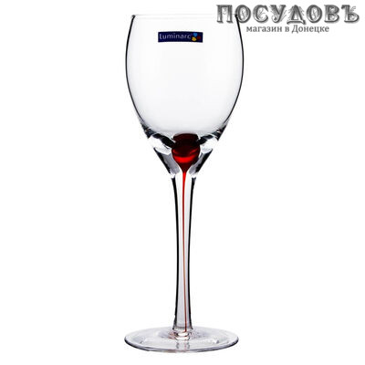 Luminarc Drip Red C9510 набор бокалов 270 мл 4 шт