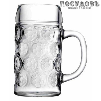 Пивная кружка Pasabahce "Pub" 625 мл, стекло, в упаковке 2 шт