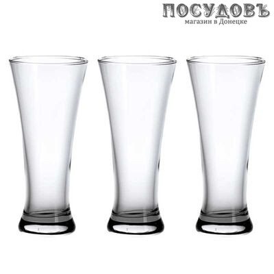 Пивной стакан Pasabahce "Pub" 415 мл, стекло, в упаковке 3 шт