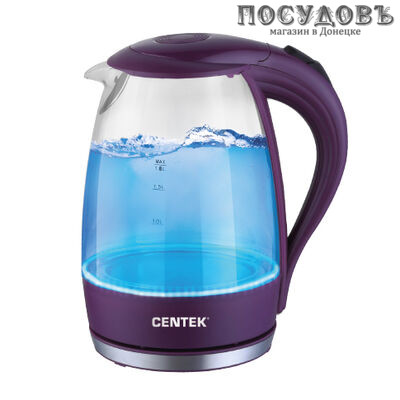 Электрочайник Centek CT-0042 Violet 2200 Вт 1,8 л с подсветкой