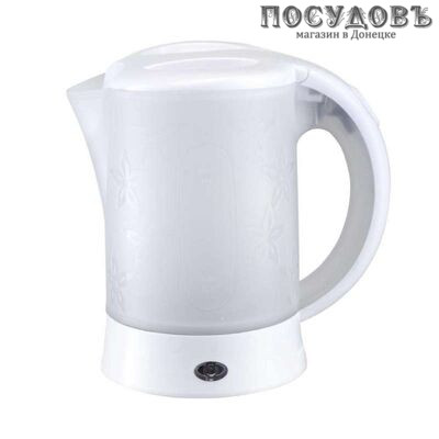 Centek CT-0054 White дорожный электрочайник 600 Вт, 600 мл, корпус: пластик, гарантия 1 год