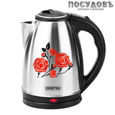 Centek CT-1068 Rose электрочайник 2 000 Вт, 2 000 мл, корпус: сталь нержавеющая, гарантия 1 год