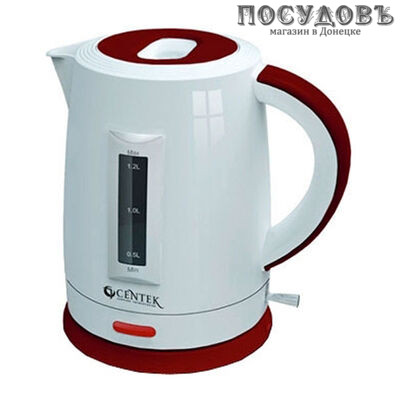 Centek CT-1063 электрочайник 2 000 Вт, 1 200 мл, корпус: пластик, гарантия 1 год