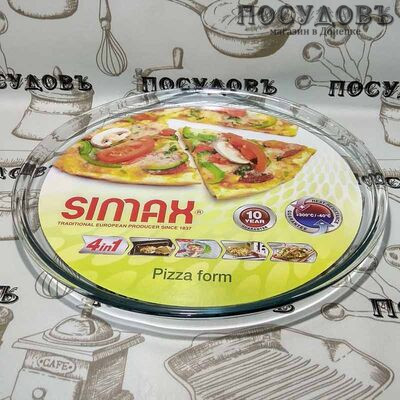 Жаропрочная форма для пиццы Simax Classic 6826 Ø320 мм 1,0 л (Чехия)