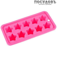 Силиконовая форма KING Hoff KH-4640 10 ячеек "звездочки" 21×10,5×2 см