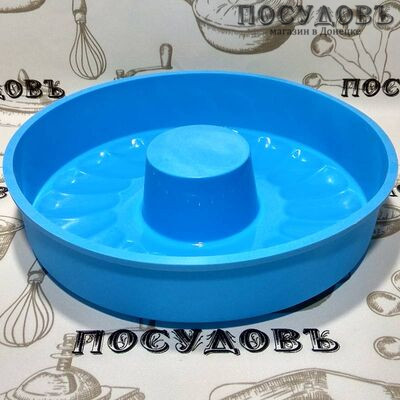Силиконовая форма 523-6 для кекса Ø25×5,5 см