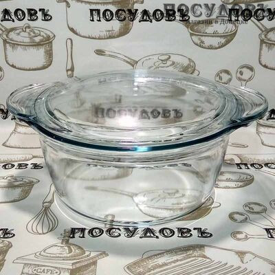 Кастрюля жаропрочная Simax Classic 6706/6716 2,8+0,5 л (Чехия) 2 пр.