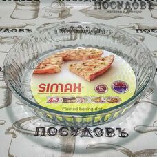 Жаропрочная форма Simax Classic 6566 Ø260×58 мм 2,1 л (Чехия) Жаропрочная форма Simax Classic 6566 Ø260×58 мм 2,1 л (Чехия)