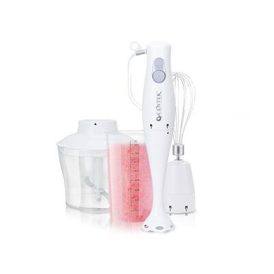 Блендер Centek CT-1332 white grey 350 Вт, стакан 800 мл, измельчитель 800 мл, венчик