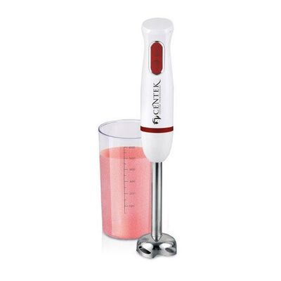 Блендер Centek CT-1335 white red 400 Вт, 2 скорости, стакан 600 мл