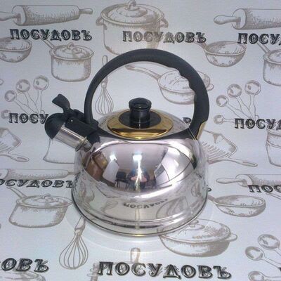Чайник из нержавеющей стали KING Hoff KH-3227 2,5 л