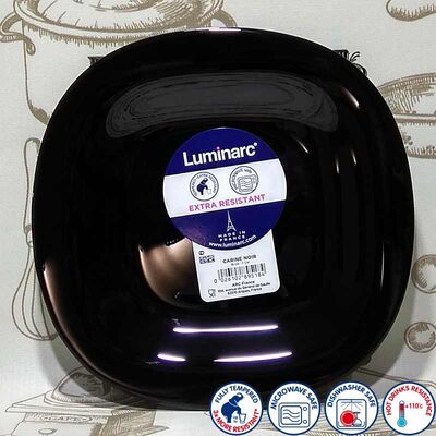 Десертная тарелка Luminarc Carine Black L9816 19×19 см 1 шт