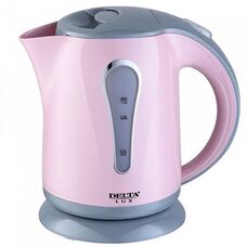 Электрочайник Delta Lux DL-1008 розовый 1100 Вт 1,0 л