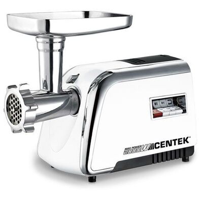 Электромясорубка Centek CT-1602 2000 Вт, 2 решетки, насадки для колбас