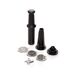 Электромясорубка Centek CT-1603 black 1600 Вт, 3 решетки, насадки для колбас и кеббе