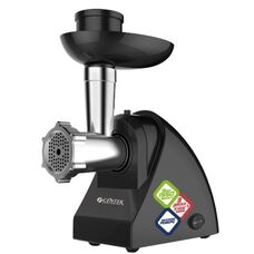 Электромясорубка Centek CT-1605 black 1550 Вт, 2 решетки, насадки для колбас и кеббе