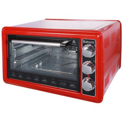 Электропечь Saturn ST-EC1076 Red 36 л 1200 Вт