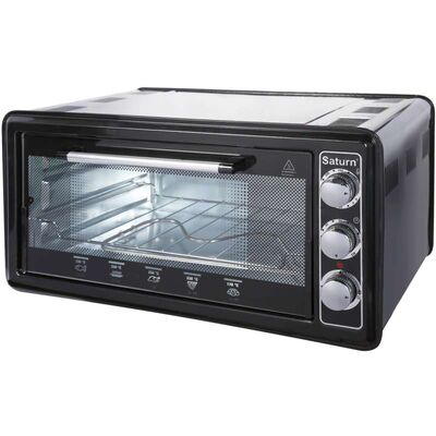 Электропечь Saturn ST-EC1077 Black 45 л 1200 Вт