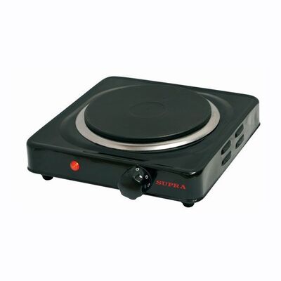 Электроплита Supra HS-101 1000 Вт черная