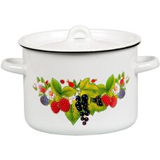 Эмалированная кастрюля СтальЭмаль 1с17с/1 "Компот" 3,9 л