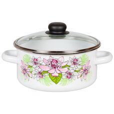 Кастрюля эмалированная 1,5 л Азалия 1RB161S
