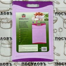 Пластиковая разделочная доска KING Hoff KH-2143 24,5×35,8 см