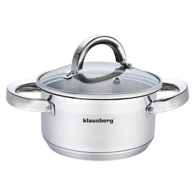 Klausberg KB-7121 кастрюля нержавеющая сталь 1 л