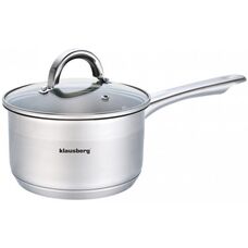Klausberg KB-7134 ковш из нержавеющей стали 2,1 л Ø18×9,5 см с крышкой