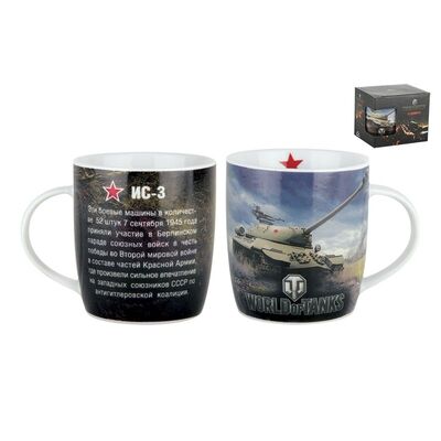 Кружка Коралл WORLD of TANKS "ИС-3" VWOT2-CB1 350 мл