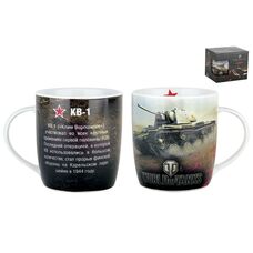 Кружка Коралл WORLD of TANKS "КВ-1" VWOT2-CB5 350 мл