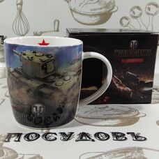Кружка Коралл WORLD of TANKS "КВ-2" VWOT2-CB4 350 мл