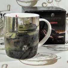 Кружка Коралл WORLD of TANKS "Т-34-85" VWOT2-CB3 350 мл