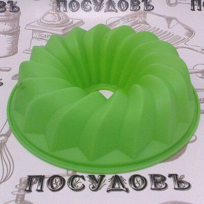 Круглая силиконовая форма для выпечки 523-65 22 см