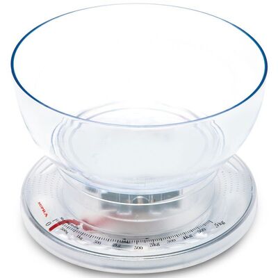 Кухонные механические весы с чашей Supra BSS-4050 5 кг
