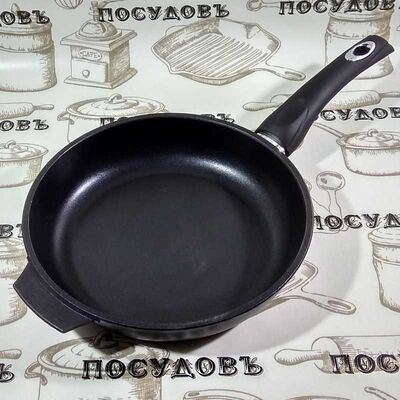 Литая алюминиевая сковорода Горница с241а 24 см