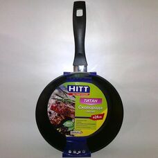 Литая алюминиевая сковорода HITT Титан H1224 24 см