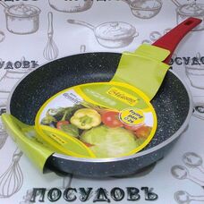 Литая алюминиевая сковорода Maestro MR-1214-26 26 см гранит индукция