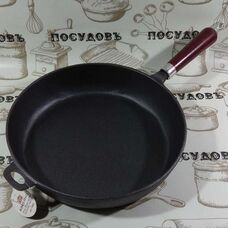 Литая чугунная сковорода KING Hoff KH-1009 30 см
