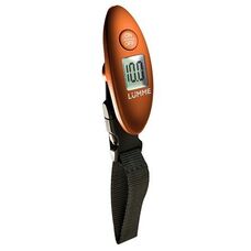 Lumme LU-1326 orange электронные весы безмен до 40 кг, точность 100 г