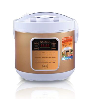 Мультиварка Centek CT-1487 gold/white 5 л 700 Вт 30 программ керамика