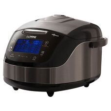 Мультиварка Lumme LU-1445 black/steel 5 л 860 Вт 86 программ (30 автоматических) керамика
