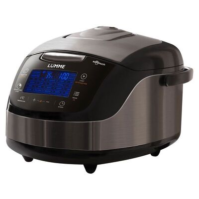 Мультиварка Lumme LU-1445 black/steel 5 л 860 Вт 86 программ (30 автоматических) керамика