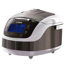 Мультиварка Lumme LU-1445 white/steel 5 л 860 Вт 86 программ (30 автоматических) керамика